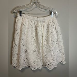 RICKI’S EYELET SKIRT